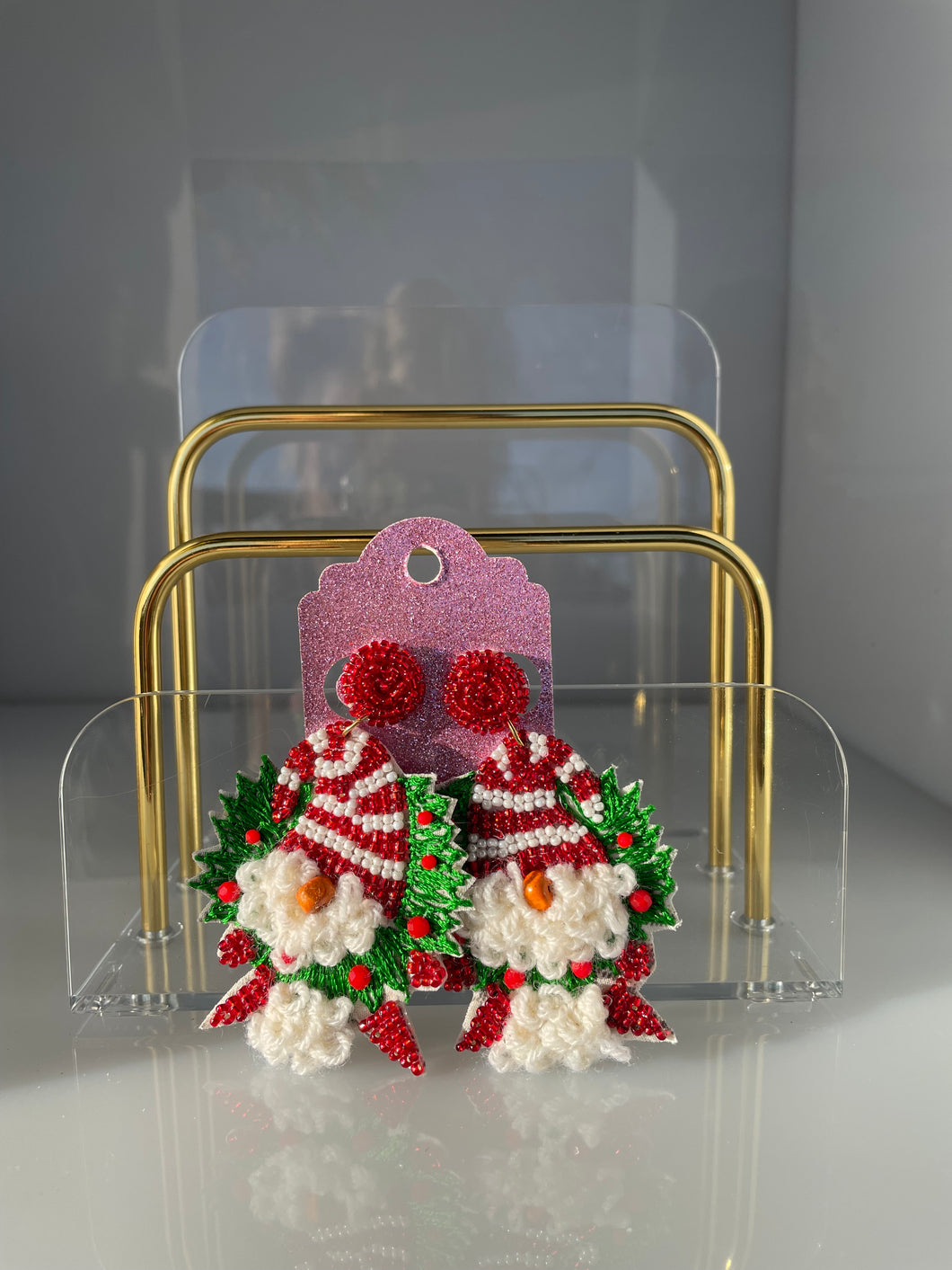 Santa Earrings