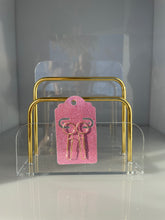 Load image into Gallery viewer, paperclip dangle earrings
