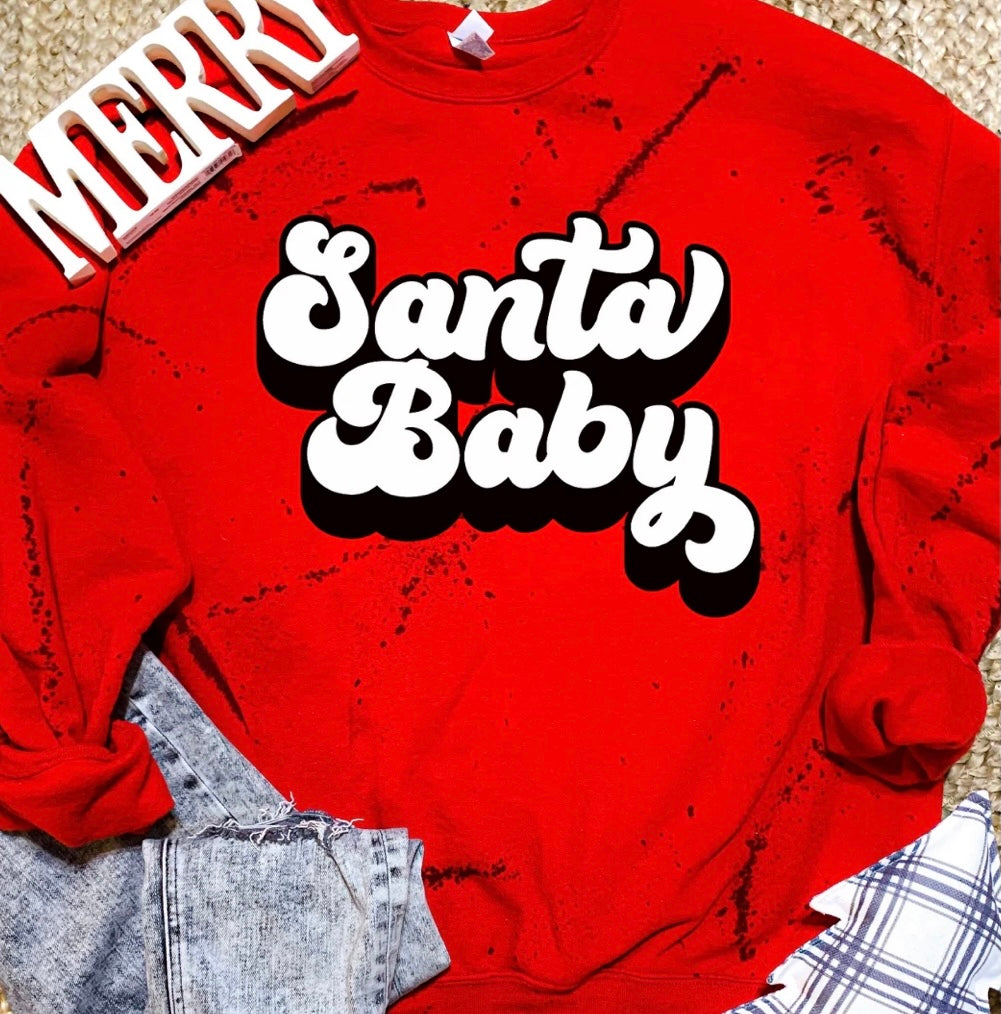 Sant Baby Splatter Sweatshirt