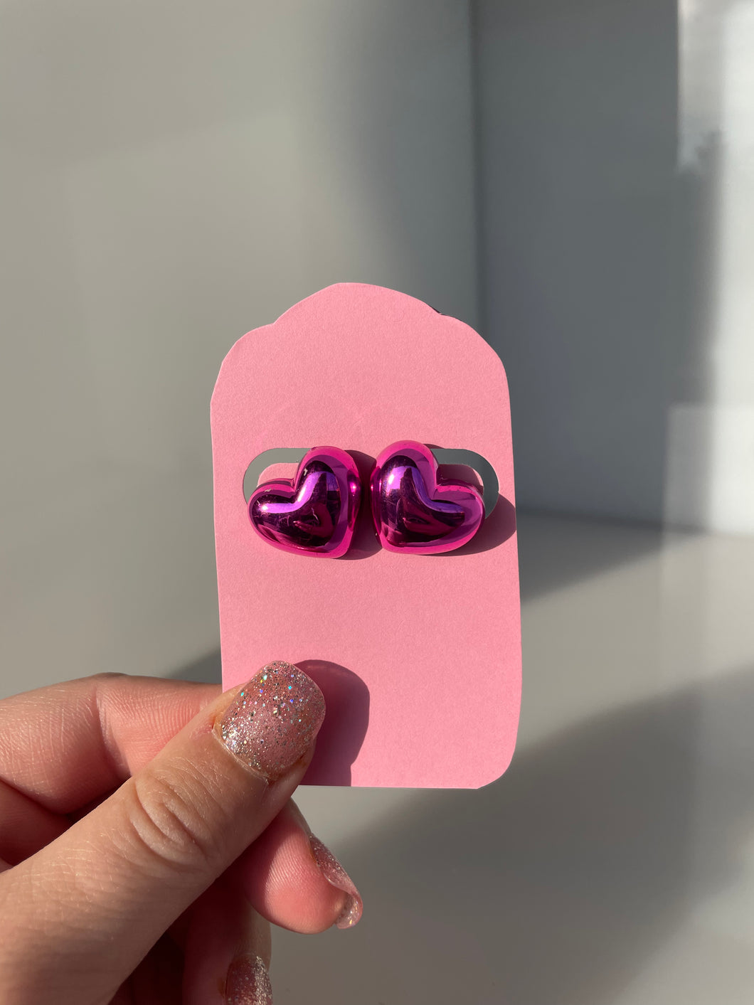 Balloon Heart Stud earrings